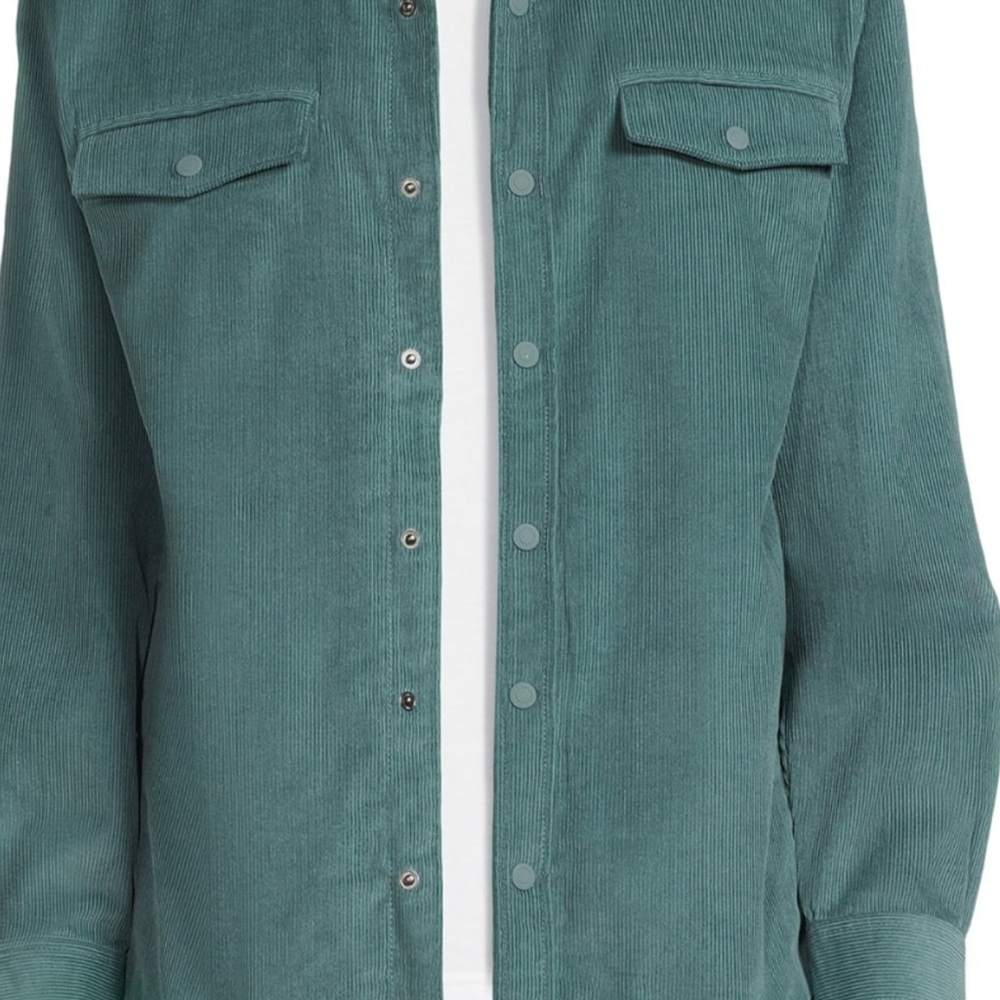 George Teal Shirt Jacket